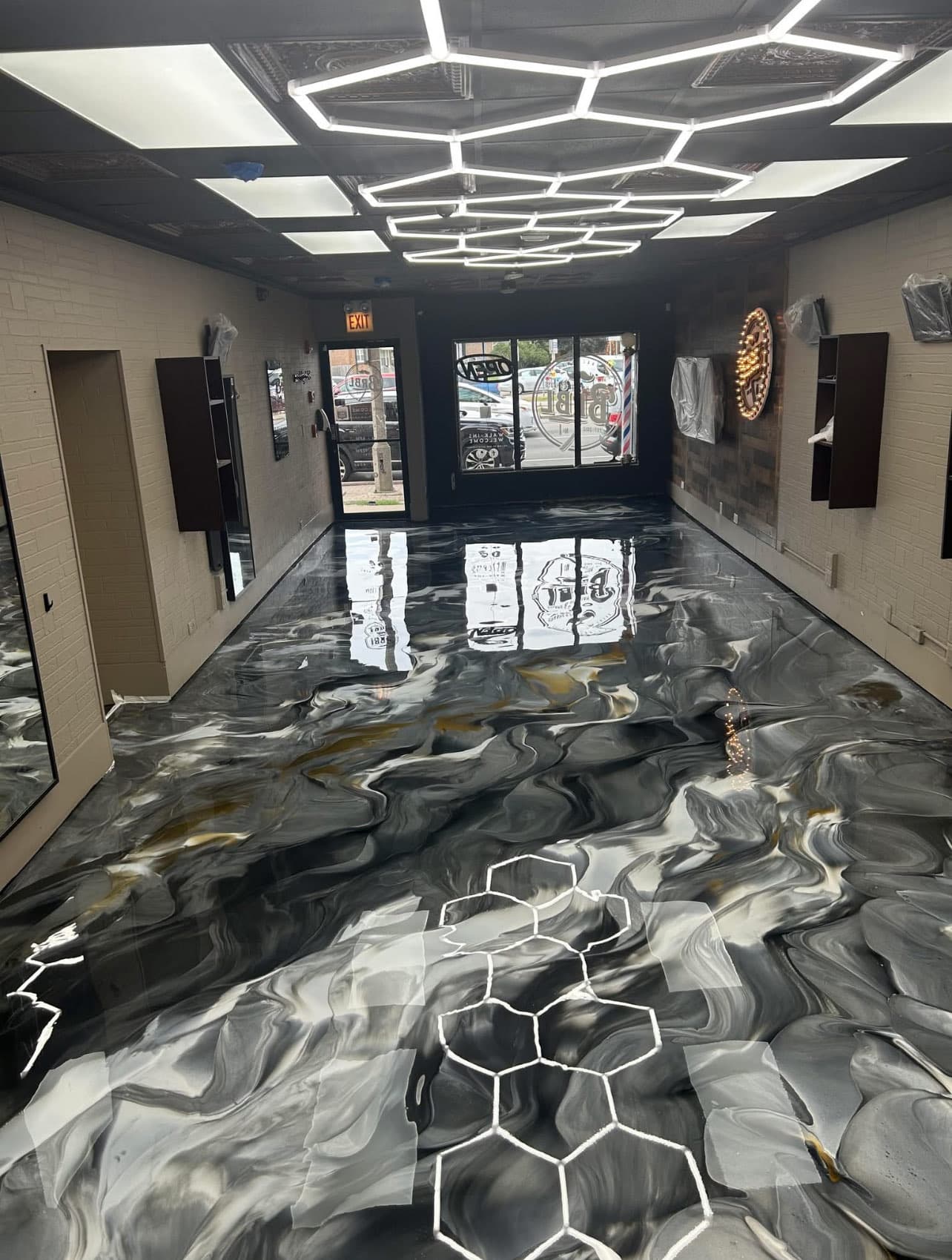 Metallic Floor